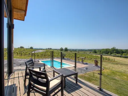 Lodge Noire et Or à Eymet – Spa privatif : photo 6
