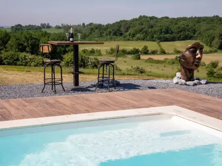 Lodge Noire et Or à Eymet – Spa privatif : photo 22