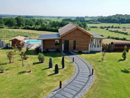 Lodge Noire et Or à Eymet – Spa privatif : photo 27