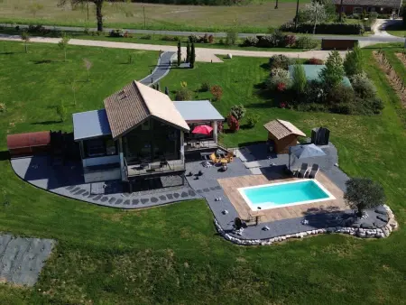 Lodge Noire et Or à Eymet – Spa privatif : photo 28