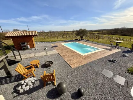 Lodge Noire et Or à Eymet – Spa privatif : photo 30