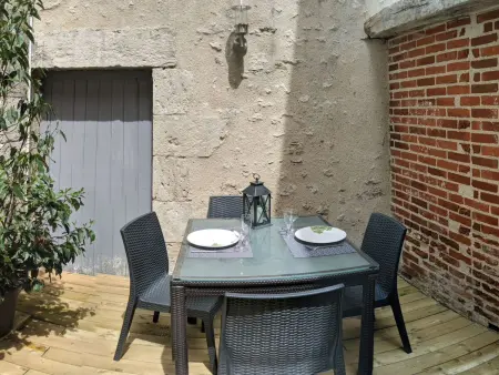 Appartement 1 chambre avec cour privative à Blois