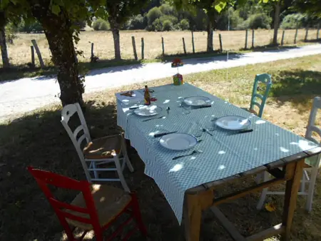 Ruhe und Stille auf dem Land, Location Maison 11 personnes à Treignac - Photo 3