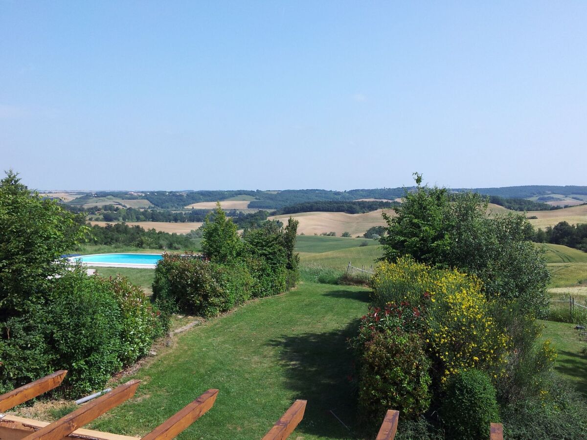 Maison 4 pers. Villautou : piscine, vue Pyrénées - Photo 11