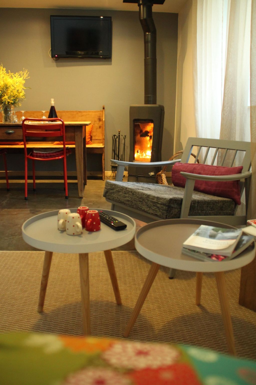Magnanerie du 18e siècle, terrasse 40 m² à Chirols - Photo 2