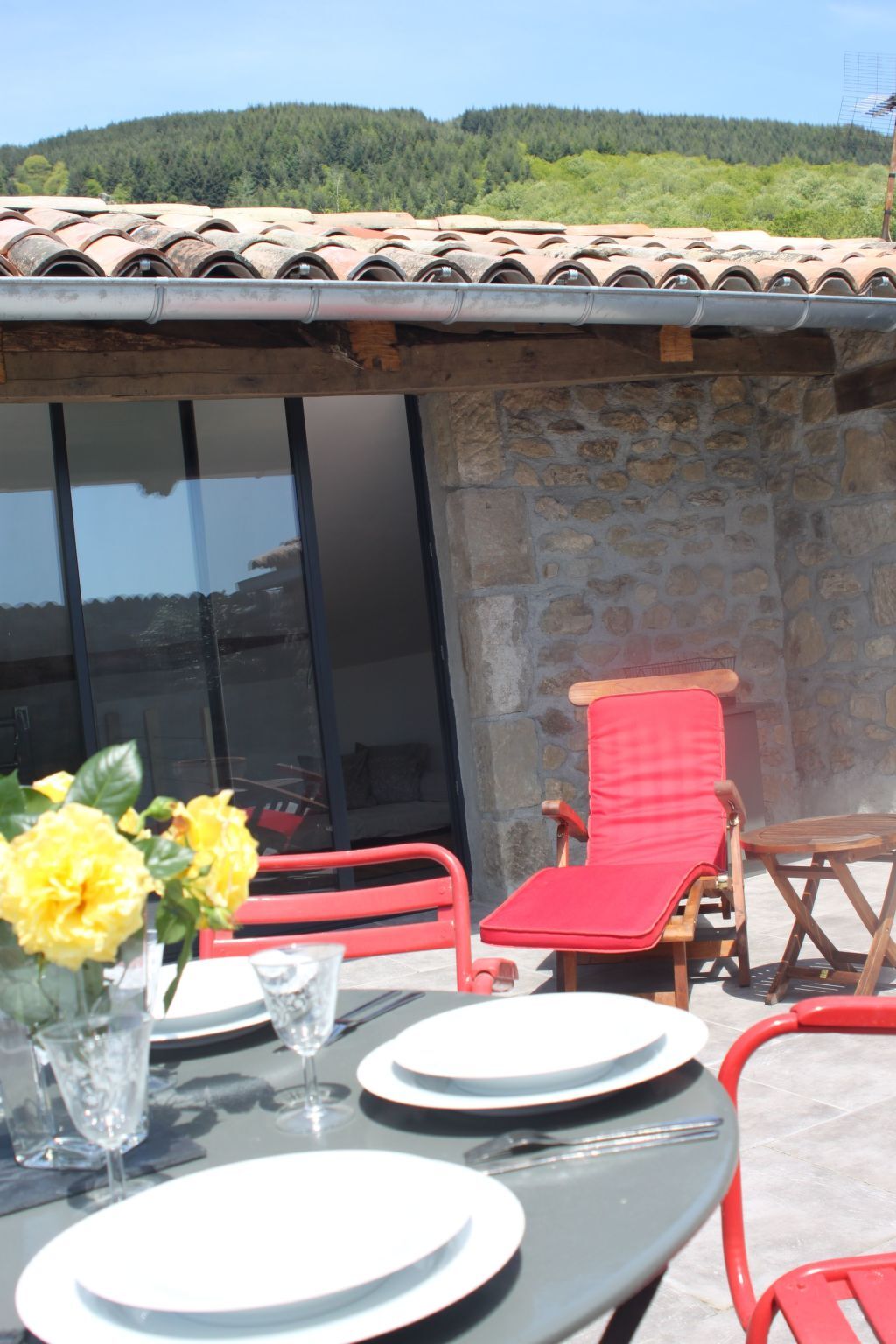 Magnanerie du 18e siècle, terrasse 40 m² à Chirols - Photo 12