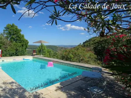 Maison 3 chambres piscine privée sud Ardèche : photo 2