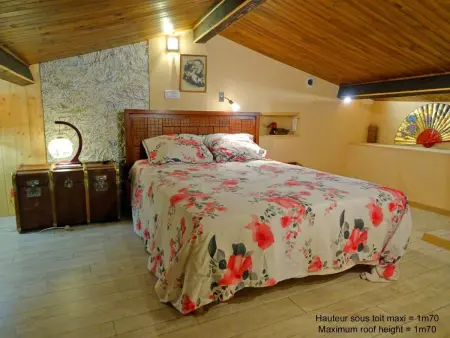 Maison 3 chambres piscine privée sud Ardèche : photo 13