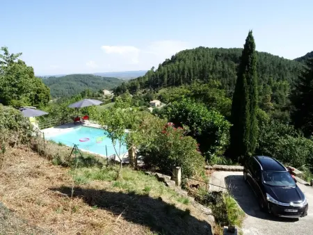 Maison 3 chambres piscine privée sud Ardèche : photo 27