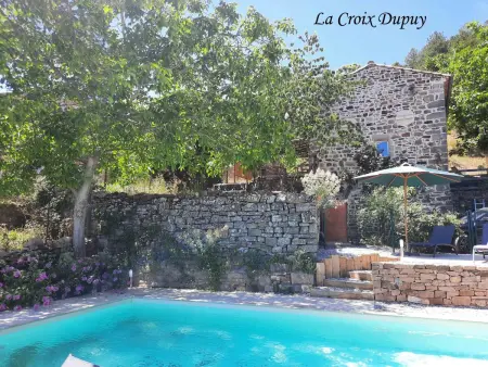 Maison La Croix Dupuy, piscine chauffée privée, Ardèche : photo 2
