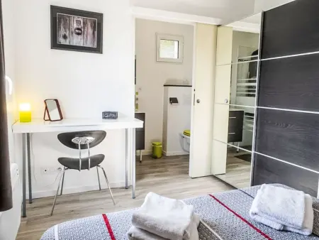 Maison 6 pers. avec piscine et vue panoramique à Largentière : photo 13