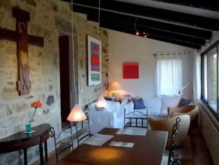 Mas Saint-Esprit : maison 7 chambres, piscine et histoire en Ardèche : photo 14
