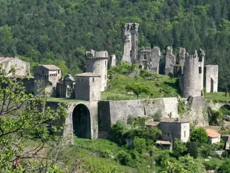 Mas Saint-Esprit : maison 7 chambres, piscine et histoire en Ardèche : photo 43