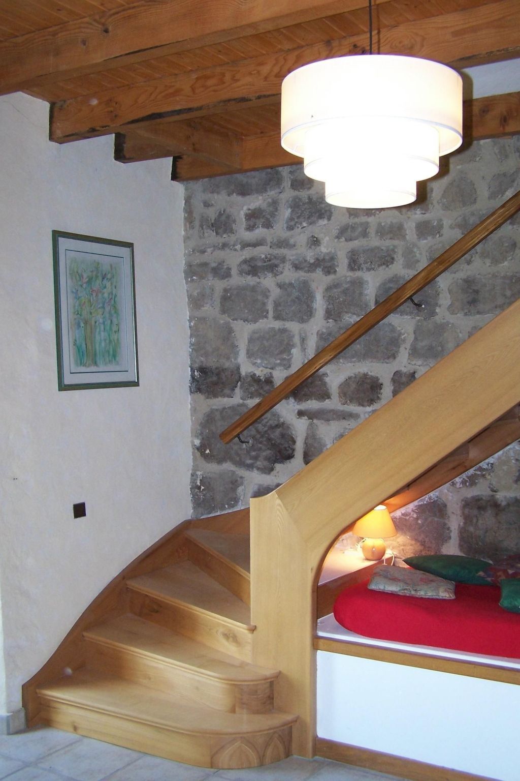 Maison pierre 7 pers. – Terrasse sud, vue vallée Ardèche - Photo 5