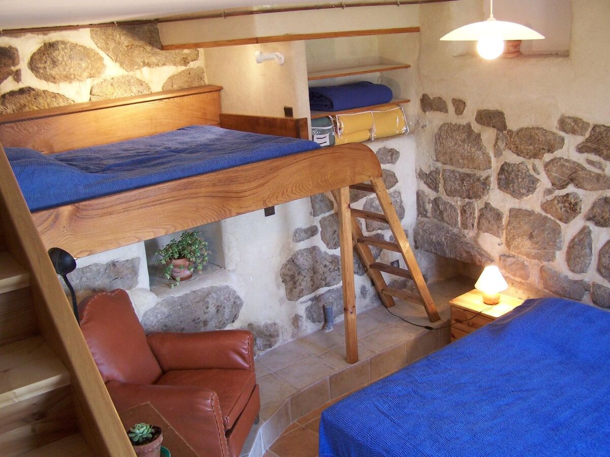 Maison pierre 7 pers. – Terrasse sud, vue vallée Ardèche - Photo 8