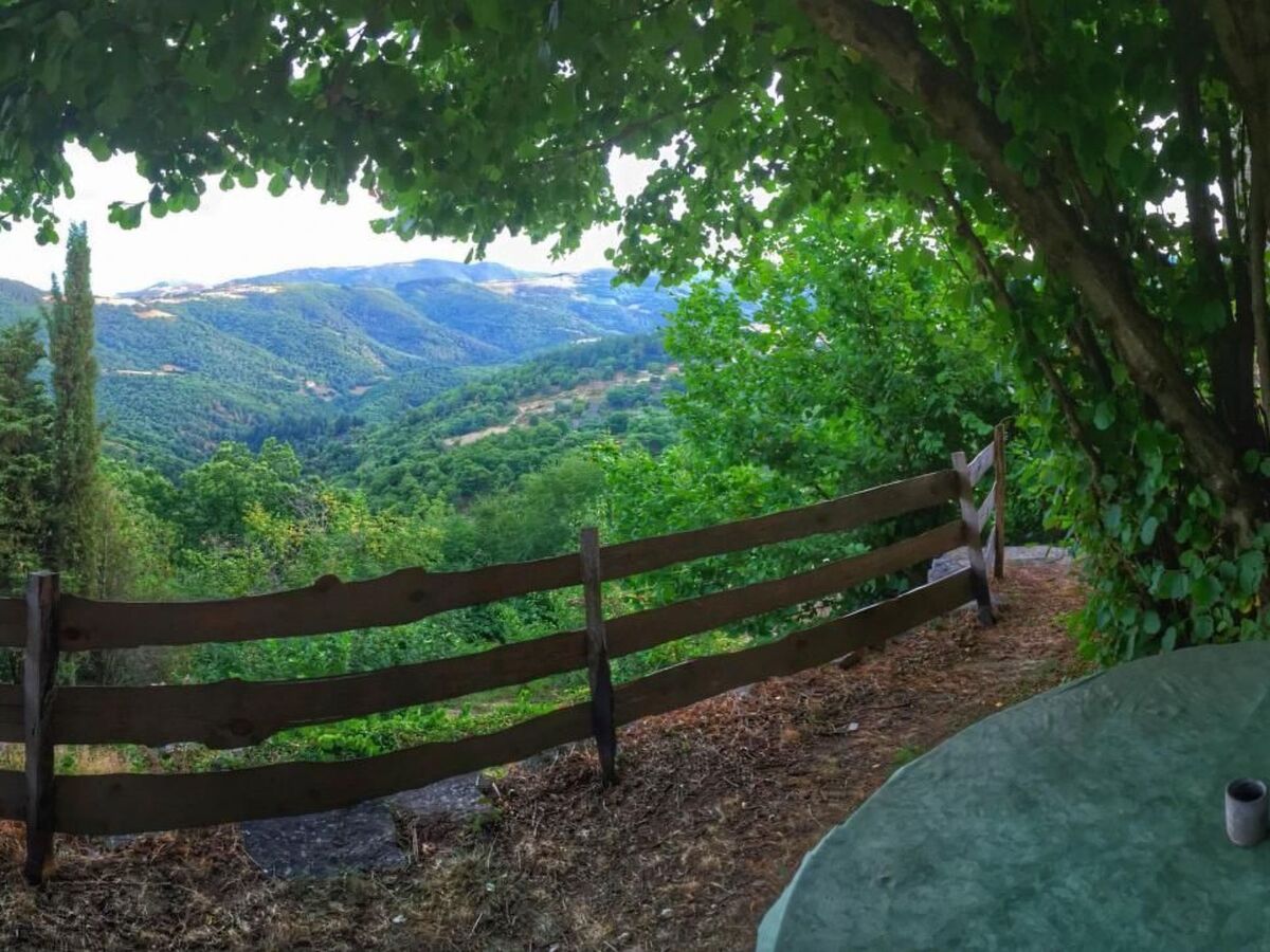 Maison pierre 7 pers. – Terrasse sud, vue vallée Ardèche - Photo 14