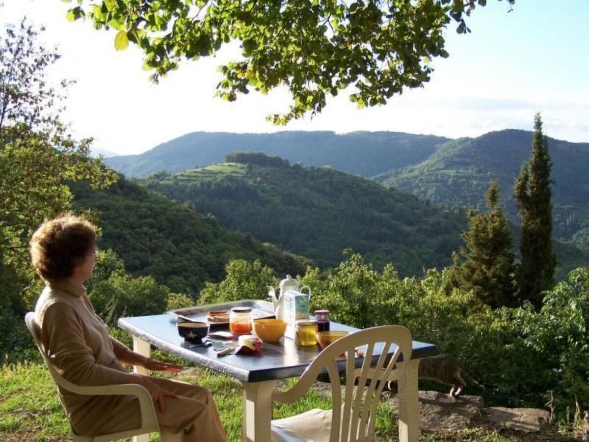Maison en pierre du XIVe siècle à Gluiras, vue vallée de la Glueyre - Photo 21