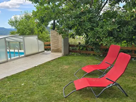 Le Chalet Sous Les Sapins, mit Swimmingpool, Sau - Photo 14