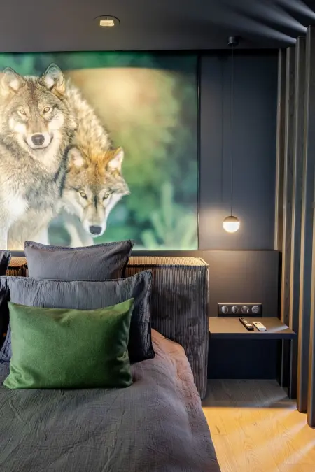 Loge aux Loups, Innenpool, Sauna, nahe am See, Maison 10 personnes à Gérardmer - Photo 19