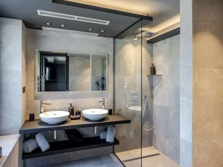 Loge aux Loups, Innenpool, Sauna, nahe am See, Maison 10 personnes à Gérardmer - Photo 32