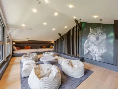 Loge aux Loups, Innenpool, Sauna, nahe am See, Maison 10 personnes à Gérardmer - Photo 36