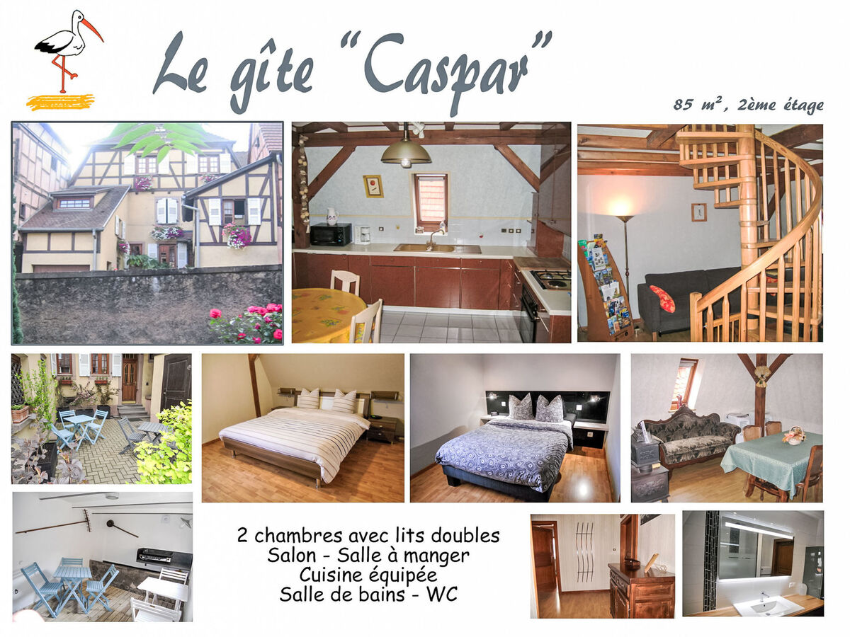 Appartement 4 personnes à colombages, Obernai - Photo 12