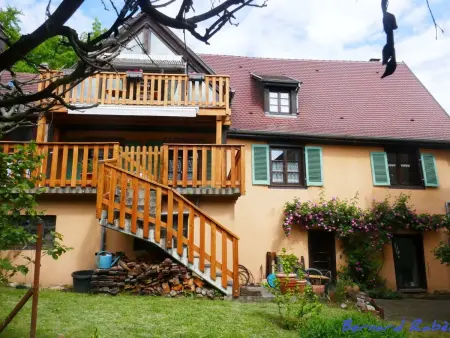 Location appartement à Ammerschwihr, 2ed-Face Vosges,im Süden,Herz Weinberg,Ruhig,WiFi