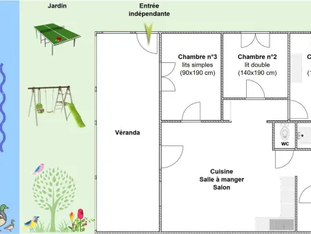 Appartement 3 chambres avec spa et sauna à Foncine - Photo 28
