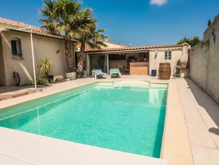Maison 4 pers. piscine privée 9x4m à Narbonne-Plage : photo 16