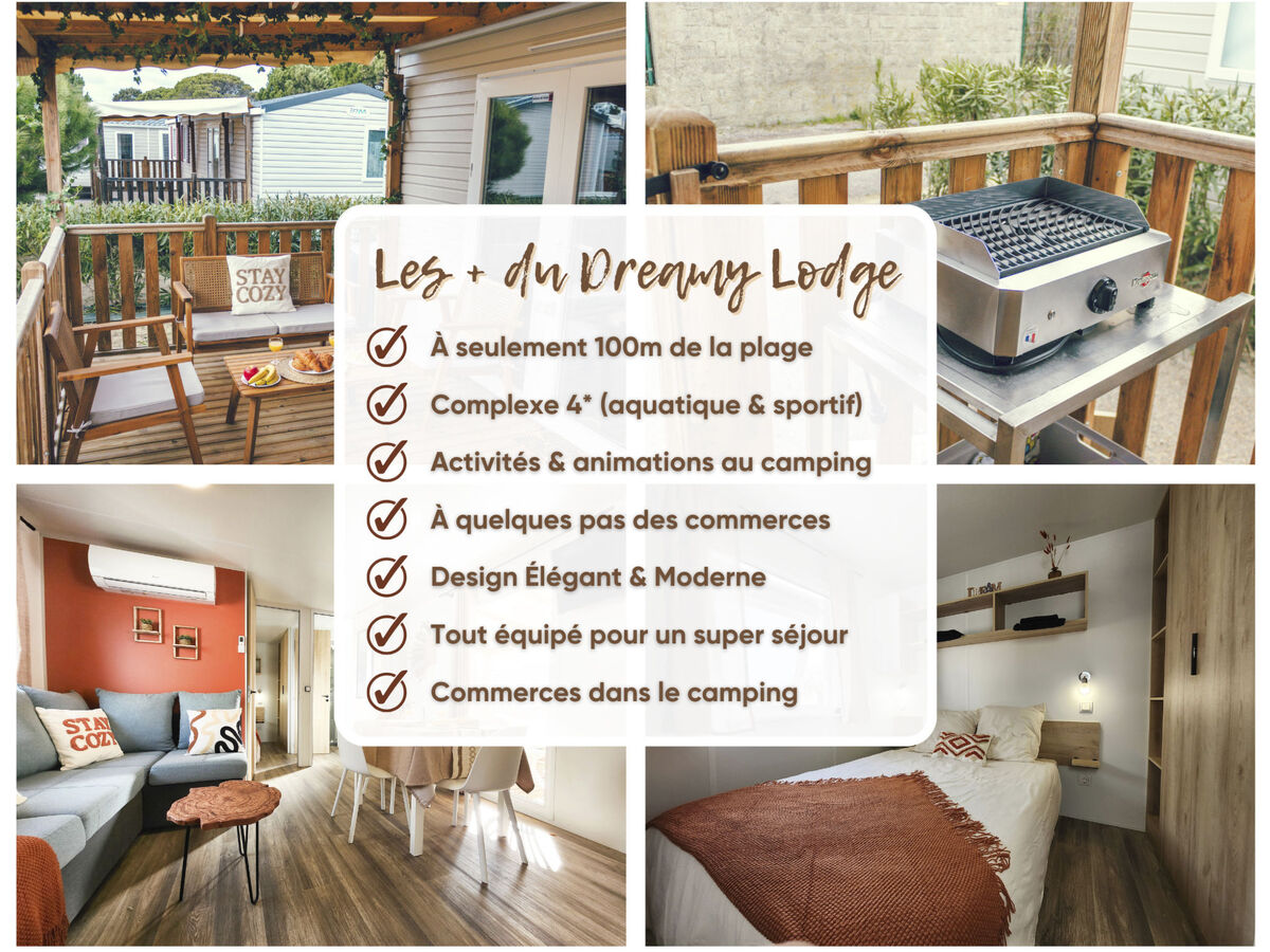 Dreamy Lodge - Appartement 5 pers., plage à 100m - Photo 3