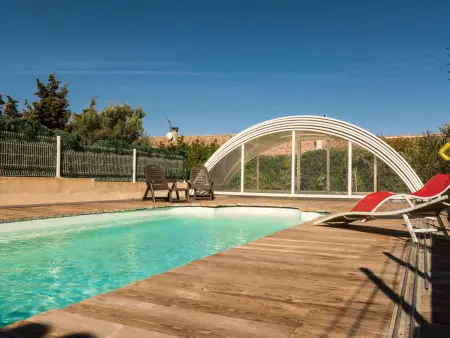 Maison 6 pers. avec piscine privée à Fraissé des Corbières : photo 18