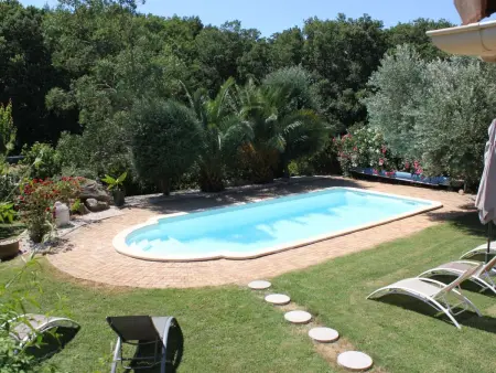 Location maison à Uzès, Ferienvilla nonalela mit privatem Pool