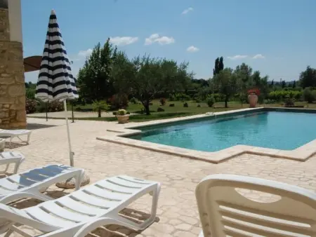 La Jasse - Maison 8 personnes, piscine et verger à Uzès - Photo 9