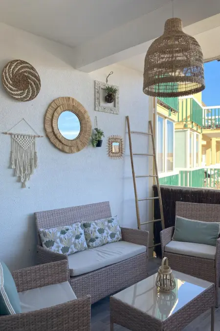 Duplex climatisé avec piscine à 150 m de la plage : photo 17