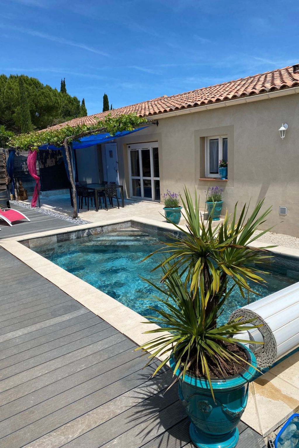 Maison avec piscine chauffée à Tavel - Photo 4