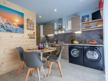 Location appartement à La Toussuire, Studio 24 m2 - 4 Personen - In der Nähe der Pisten