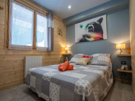 Studio L'Edelweiss 24 m² - Terrasse vue pistes : photo 3
