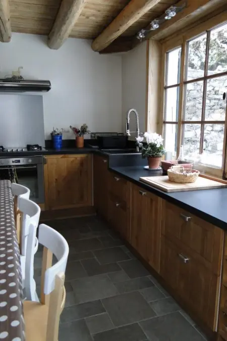 für 8 Personen und 4 Kinder, Maison 12 personnes à Saint Gervais - Photo 2