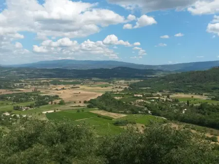Appt Les Ocres - Bonnieux, terrasse panoramique : photo 11