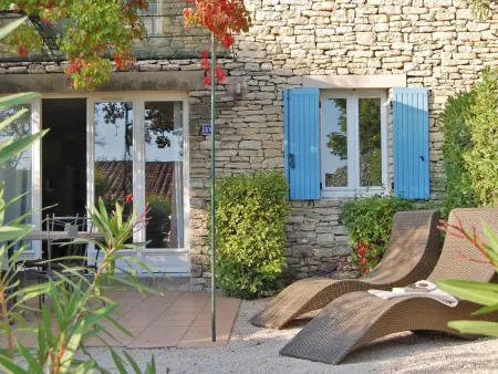 Cyprès du Paradis - Appartement Gordes, terrasse privée : photo 4