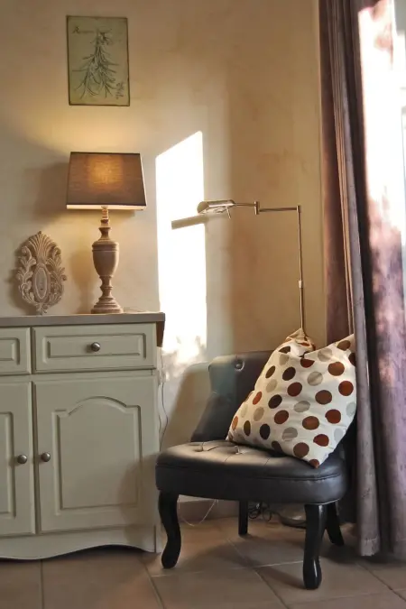 Cyprès du Paradis - Appartement Gordes, terrasse privée : photo 14