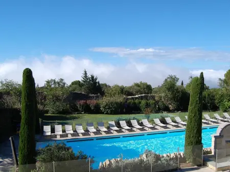 Cyprès du Paradis - Appartement Gordes, terrasse privée : photo 17