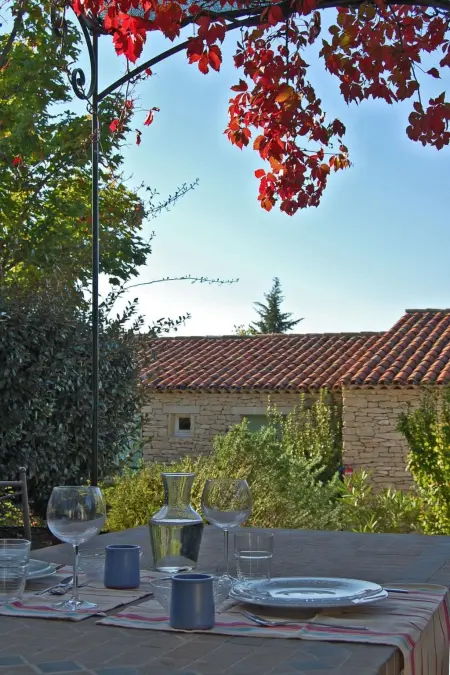 Cyprès du Paradis - Appartement Gordes, terrasse privée : photo 24