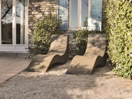 Cyprès du Paradis - Appartement Gordes, terrasse privée : photo 26