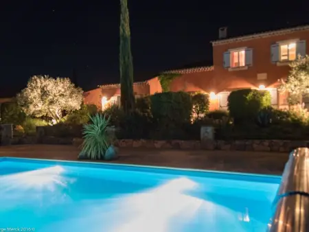 Les Amandiers, maison 2 chambres avec piscine à Aups : photo 20