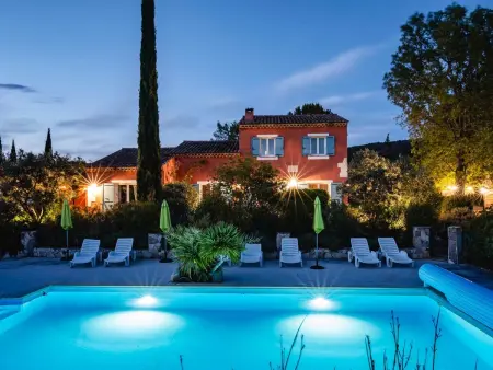 Les Amandiers, maison 2 chambres avec piscine à Aups : photo 22
