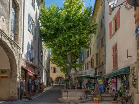 Les Amandiers, maison 2 chambres avec piscine à Aups : photo 32