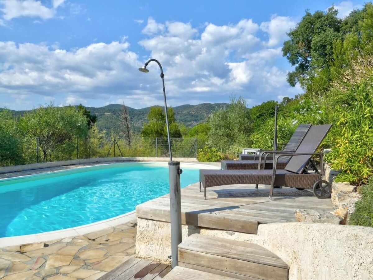 Villa Valcros, 8 pers., vue baie d'Hyères et piscine - Photo 3