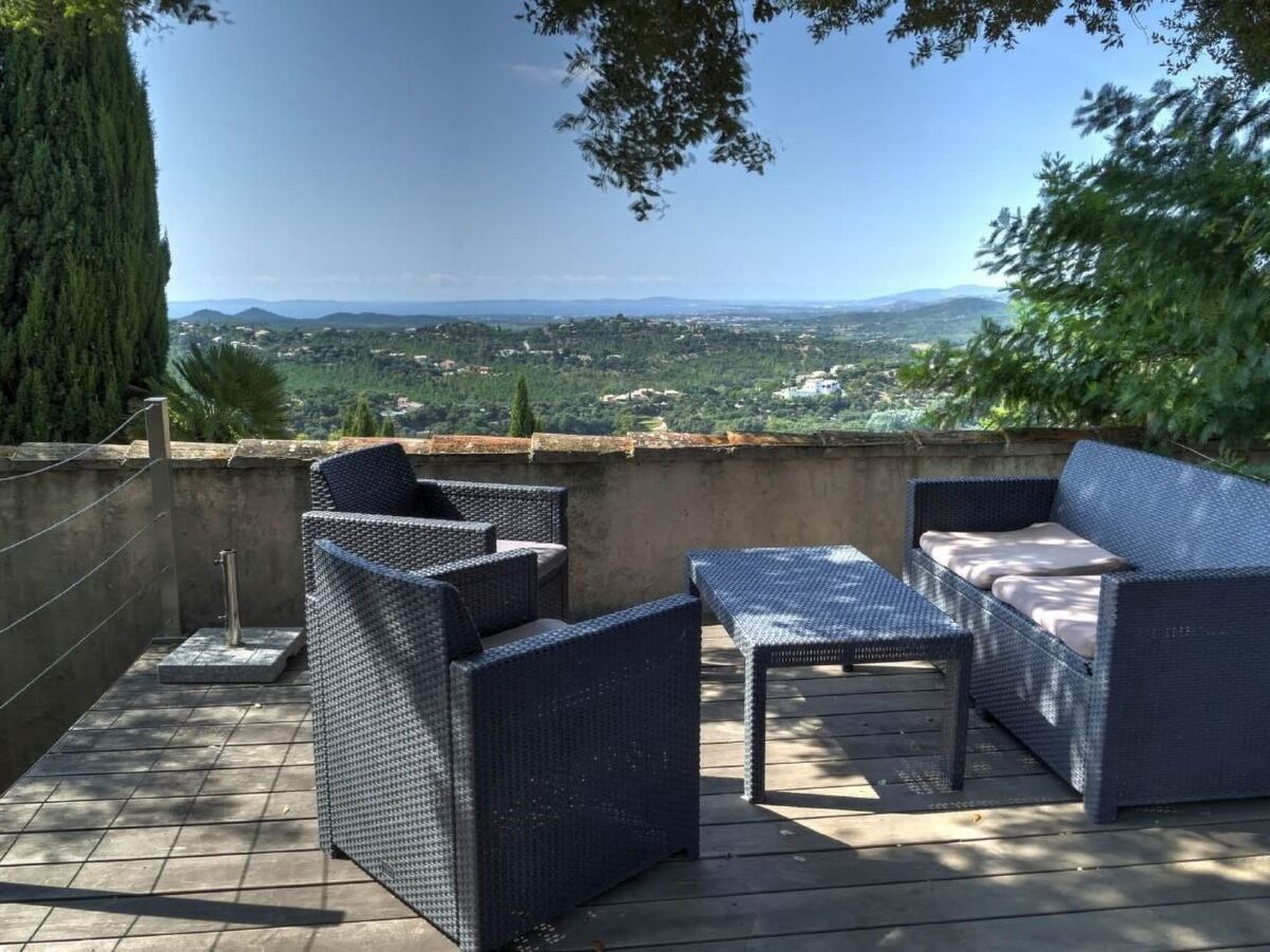 Villa Valcros, 8 pers., vue baie d'Hyères et piscine - Photo 7