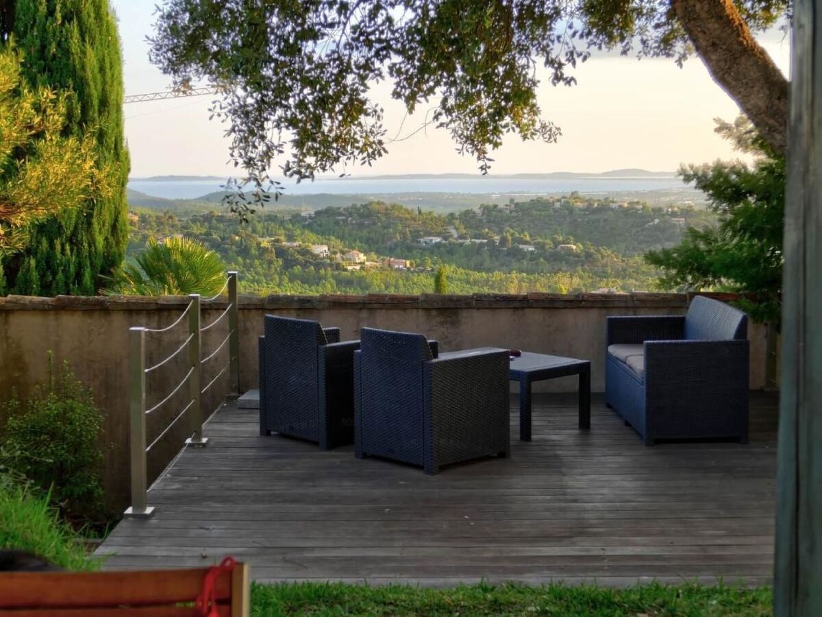 Villa Valcros, 8 pers., vue baie d'Hyères et piscine - Photo 36